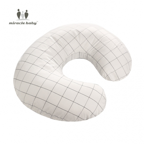 Miracle Baby Almohada de lactancia materna, almohada de maternidad cómoda y embarazo Almohada en forma de U, posicionamiento y apoyo para madres y beb