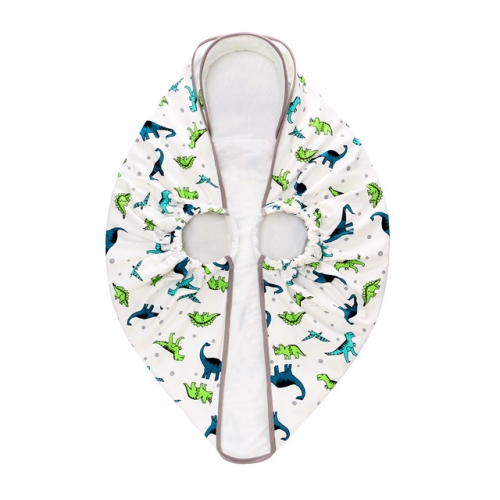Miracle Baby Manta para bebés con asa 100% algodón, manta ajustable para envoltura para bebés, manta súper suave y versátil adecuada para bebés