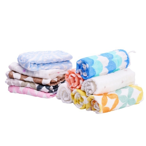 Miracle Baby 3pcs Paño de lavado de tul, toalla de lavado suave, toalla de cara de tul de bebé recién nacido para pieles sensibles